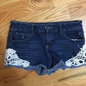 Thread market jean shorts